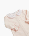 Embroidered Babygrow Pink