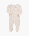 Embroidered Babygrow Pink