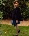Hooded Cape Navy