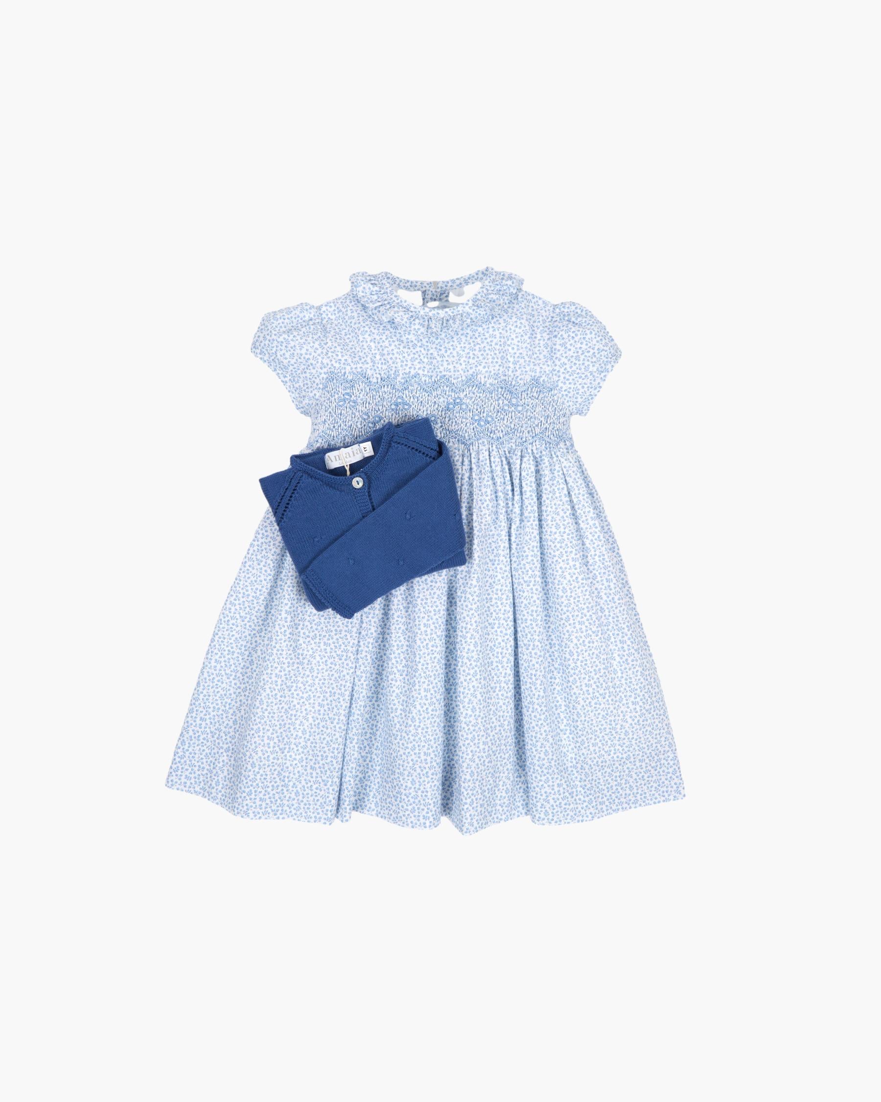 Moohren Dress Minifloral Blue