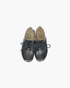 Boy Leather Lace-Up Shoes Navy