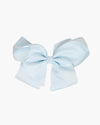 X-Large Hair Bow Baby Blue